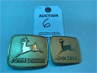 1980 John Deere Belt Buckles