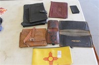 VINTAGE BANK BAGS AND WALLET