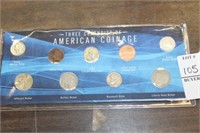 THREE CENTURIES OF AMERICAN COINAGE