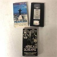 2 PCS ASSORTED VHS TAPE