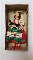 Eros Italy 9" Doll Ethnic Costumed Fiuggi.