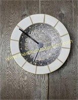 Synchron Pottery Bowl Wall Clock - Electric