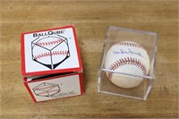 Autographed Duke Snider baseball