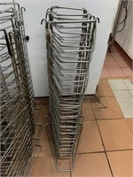 6 S/S Multi Tiered Pizza Tray Storage Racks