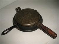 1920's Stover Cast Iron Jr. Waffle Maker Toy,