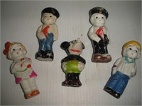 China Bisque Kewpie Dolls 3 1/2in., Mickey Mouse