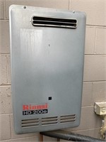 Rinnai Gas Fired Continuous Hot Water Service