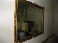 Beveled Wall Mirror, 42x38