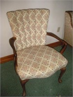 Channel Back Arm Chair