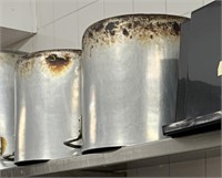 3 Medium Aluminium Cook Pots
