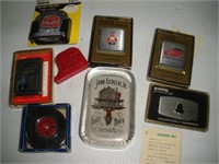 Paperweights, Rulers, Zippo Tape Measures,
