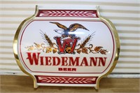 Wiedemann beer sign