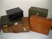 Briefcases and Metal File Cases