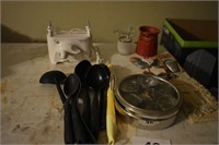 UTENSILS/ UNDER COUNTER CAN OPENER/ SCENTSY WARMER