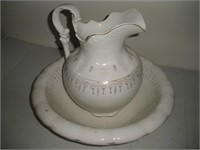 Knowles Pitcher and Bowl