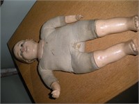 Baby Doll-Composition Head, Arms, Legs- 19in