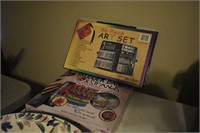 ART SET/ RUBBER BAND CRAFT SET/ DIVIDED BOWL/ MISC