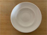24 White Porcelain Pasta Bowls ea 300mm