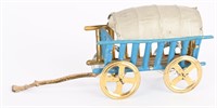 GERMAN PENNY TOY COVERED WAGON