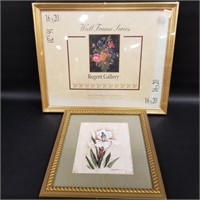 Beautiful Iris Print & New Frame