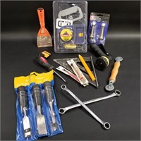 Craftsman Wrenches, Wood Chisels & Other Needed