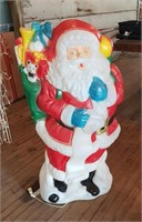 Light Up Outdoor Santa