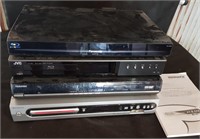 Four DVD Players