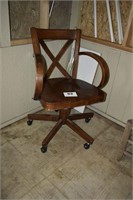 SOLID WOOD DESK CHAIR