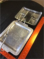 Farberware wrought alum w glass tray