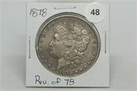 1878 Morgan Dollar Rev of 78