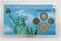 Americana Series Symbols of Liberty Set in Slab