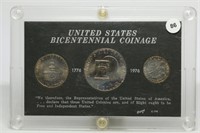 US Bicentennial Coinage Set in Slab