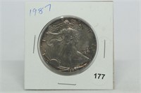 1987 Silver Eagle with toning