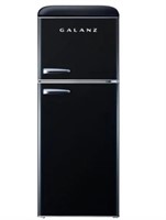 New Galanz Retro Mini Fridge/Freezer Dual Door