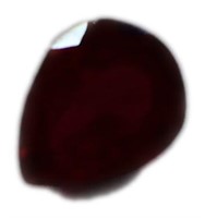 Pear Cut 3.77ct Ruby Gem