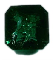 Emerald (step) Cut 7.77ct Emerald Gemstone