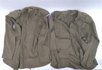 Lot of 2 WWII Military Jackets