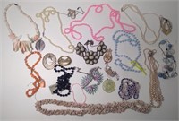 Lot of Various Costume Jewelry Mostly Necklaces