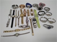 Large Lot of Costume Jewelry Watches