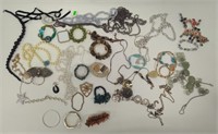 Large Lot of Various Costume Jewelry