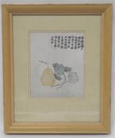 Framed Ink Play by Jin Nong Painting