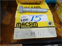 4 Boxes Macsim 100mm x 16mm Gal Hex Screwbolts