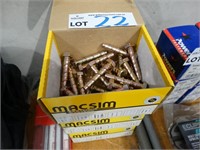 3 Boxes Macsim 60mm x 10mm Hex Screwbolts