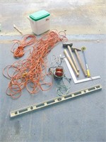 Extension Cord/ Cooler/ Handtool Lot