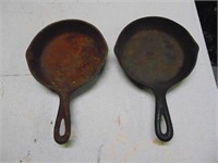 2- Cast Iron Skillets (#3)