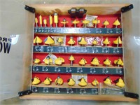 35- Router Bits With Case