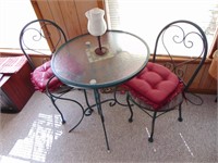 Small Patio Table and Two Chairs