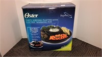 Oster party serving platter with electric warming