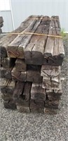 Railroad ties,  bundle