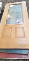 36 inch exterior door with no hardware